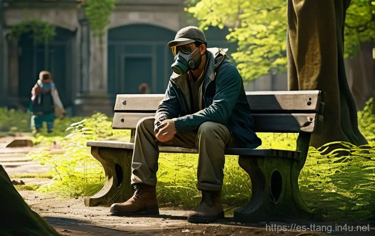 탕탕특공대 비밀 장소 발견법 - **Prompt: "Hidden Legendary Treasure in the Forgotten Park"**
    A lone survivor, depicted as a res...